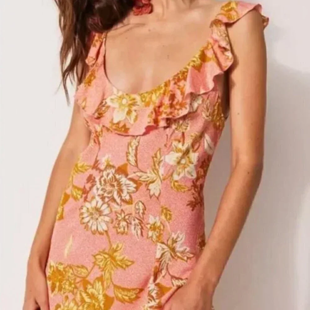 NWOT Free People Remind Me Floral Print Dress - Size XS - Picture 10 of 11